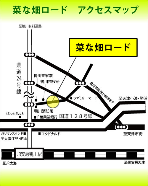 菜な畑アクセスマップ